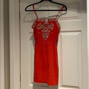 Fun and flirty red dress